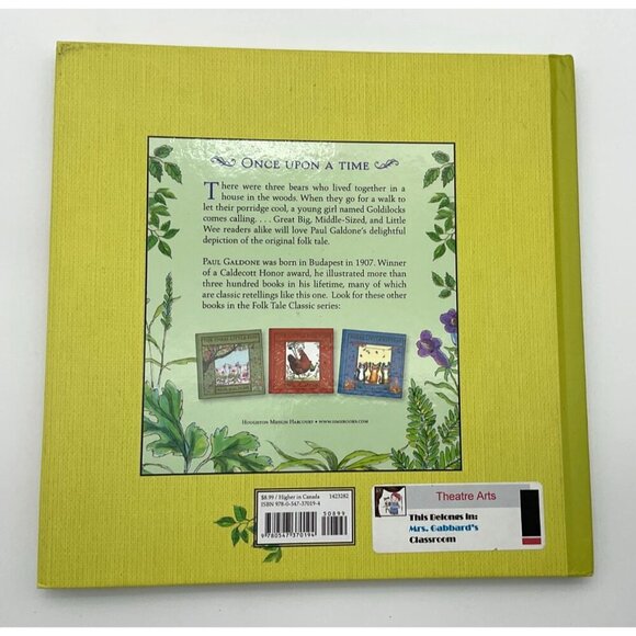 Paul Galdones The Three Bears & The Three Billy Goats Gruff Folk Tale Classics - Picture 3 of 7